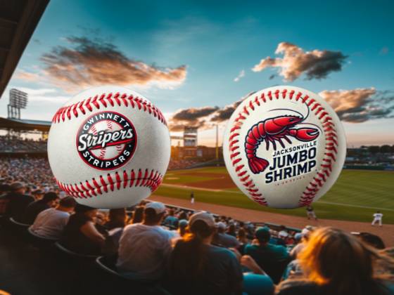 Jacksonville Jumbo Shrimp vs. Gwinnett Stripers